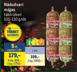 Metro Nádudvari májas ajánlat
