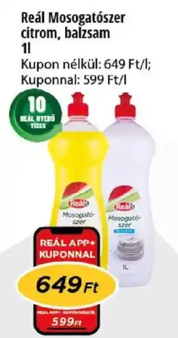 Real Reál mosogatószer ajánlat