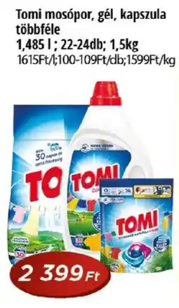 Real Tomi mosópor, gél, kapszula ajánlat