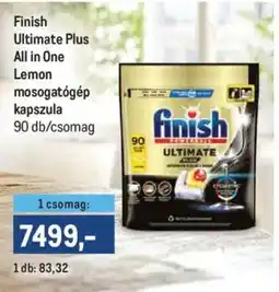 Metro Finish ultimate plus all in one mosogatogep kapszula ajánlat