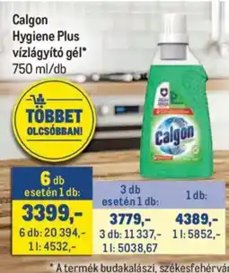 Metro Calgon hygiene plus vízlágyító gél ajánlat
