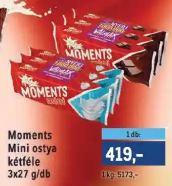 Metro Moments mini ostya ajánlat