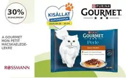 Rossmann A Gourmet Mon Petit Macskaelede Lekre ajánlat