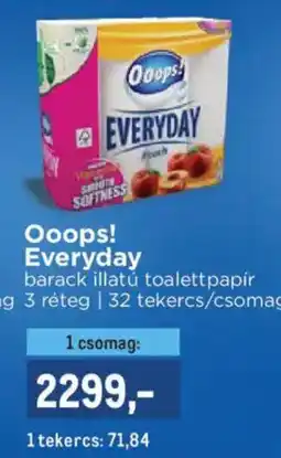Metro Ooops! everyday toalettppapir ajánlat