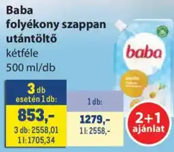 Metro baba folyékony szappan ajánlat