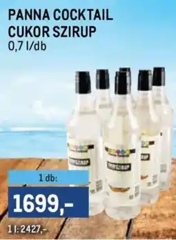Metro Panna cocktail cukor szirup ajánlat