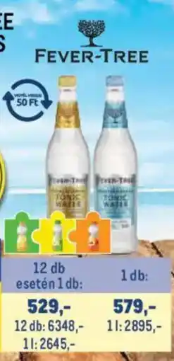Metro Fever-tree tonic water ajánlat