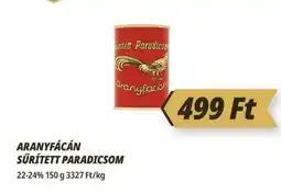 Príma Aranyfácán sűrített paradicsom ajánlat