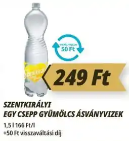 Príma Szentkirályi gyümölcsvíz ajánlat