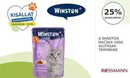 Rossmann Winston macska alutásak Termekre ajánlat