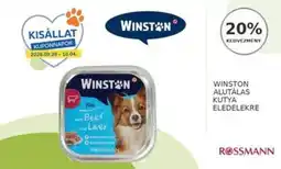 Rossmann Winston alutálás kutya éledelekre ajánlat