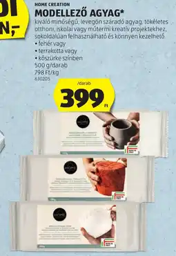 ALDI Home Creation modellező agyag ajánlat