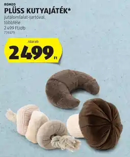 ALDI Romeo plüss kutyajáték ajánlat