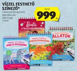 ALDI Vízzel festhető színező ajánlat