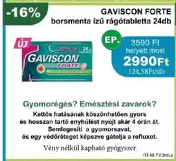 PatikaPlus gaviscon forte ajánlat