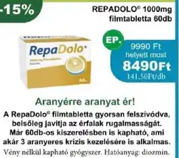 PatikaPlus Repadoło filmtabletta ajánlat
