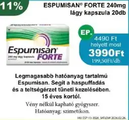 PatikaPlus Espumisan forte ajánlat