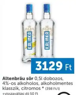 PRIVÁT Altenbräu sör ajánlat