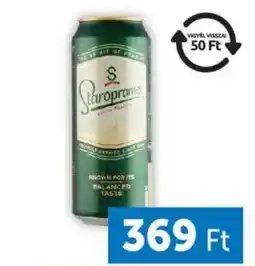 PRIVÁT Staropramen ajánlat