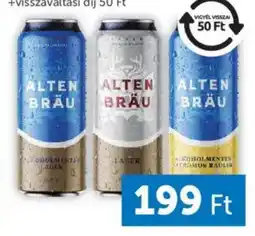 PRIVÁT Alten bräu lager ajánlat