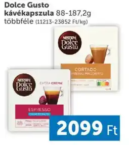 PRIVÁT Nescafe dolce gusto kávékapszula ajánlat