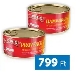 PRIVÁT Globus hamburger ajánlat