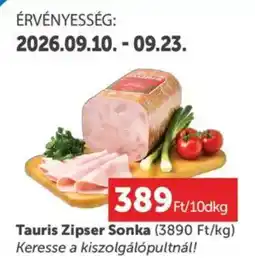 PRIVÁT Tauris Zipser Sonka ajánlat