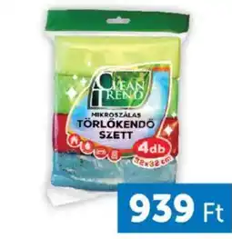 PRIVÁT Cleanrend mikroszálas törölködő szett ajánlat