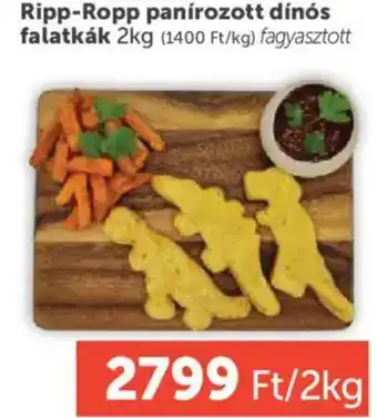 Ripp-Ropp panírozott dínós falatkák