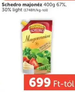 PRIVÁT Schedro majonéz ajánlat