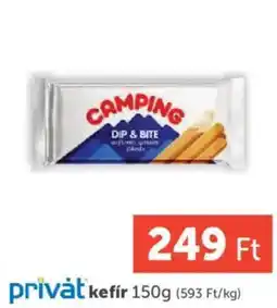 PRIVÁT camping dip & bite ajánlat