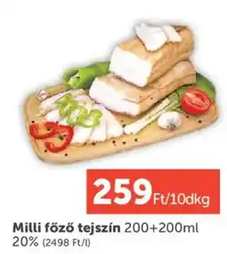 PRIVÁT Milli főző tejszín ajánlat