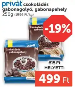 PRIVÁT Privat csokoládés gabonapehely ajánlat
