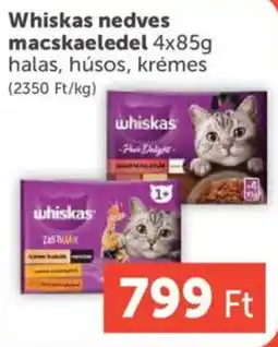 PRIVÁT Whiskas nedves macskaeledel ajánlat