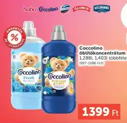 PRIVÁT Coccolino öblítőkoncentrátum ajánlat