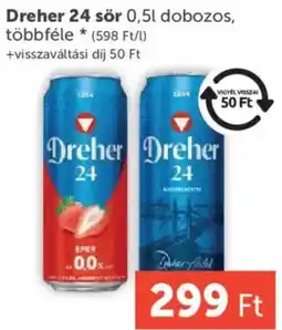 PRIVÁT Dreher 24 sör ajánlat
