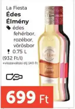PRIVÁT La Fiesta Élmény ajánlat