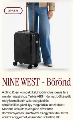 CCC Nine west bőrönd ajánlat