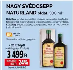 Pingvin Patika Nagysvédcsapp naturland oldat ajánlat