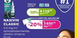 Kulcs Patika Nasivin classic ajánlat