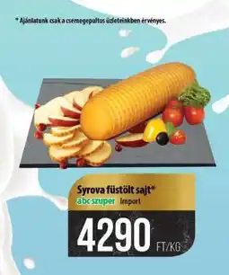 Coop Syrova füstölt sajt ajánlat