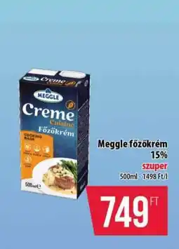 Coop Meggle Főzőkrém ajánlat