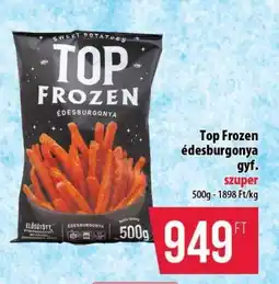 Coop Top Frozen édesburgonya gyf ajánlat
