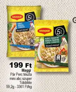 Coop Maggi Pár Perc tészta ajánlat