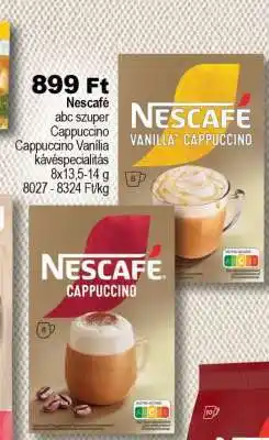 Coop Nescafé Cappuccino ajánlat