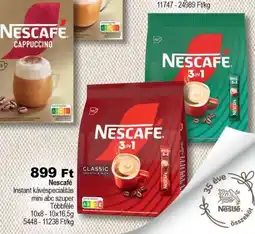 Coop Nescafé instant kávéspecialitás ajánlat