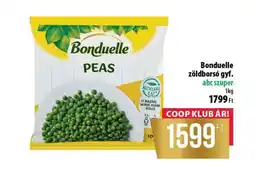 Coop Bonduelle zöldborsó gyf ajánlat