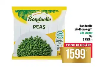Bonduelle zöldborsó gyf