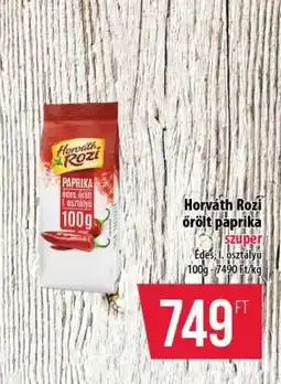 Coop Horváth Rozi őrölt paprika ajánlat
