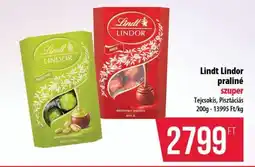 Coop Lindt Lindor praliné ajánlat